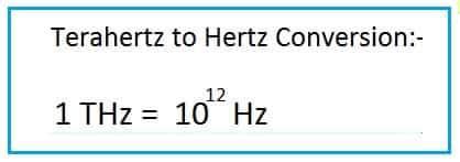 Converting 1 THz to Hz: A Comprehensive Guide