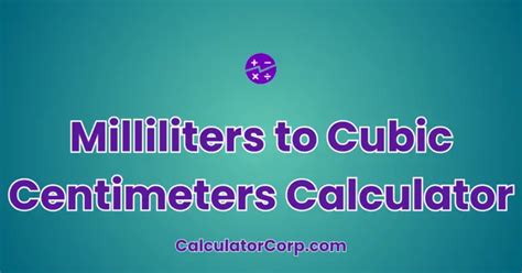 Converting Cubic Centimeters to Milliliters: A Comprehensive Guide (1 cm³ = 1 mL)