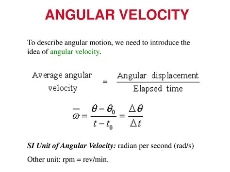 Converting Units of Rotational Speed