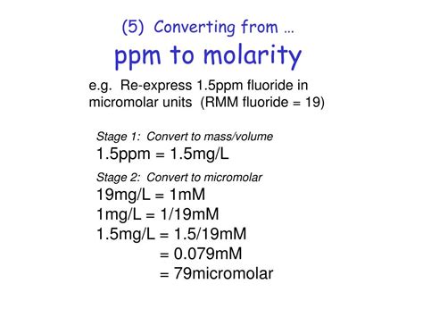 Converting ppm to mg/mL: A Comprehensive Guide