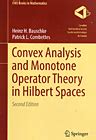 Convex Analysis and Monotone Operator Theory in Hilbert Spaces Kindle Editon