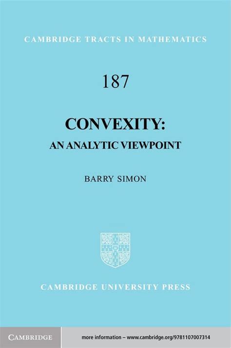 Convexity.Cambridge.Tracts.in.Mathematics Doc