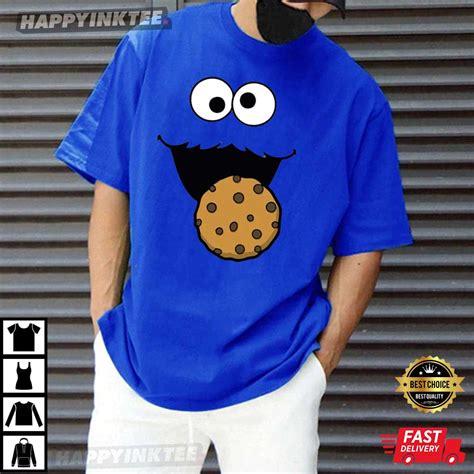 Cookie Monster Shirts for Adults: A Sweet Treat for Your Wardrobe