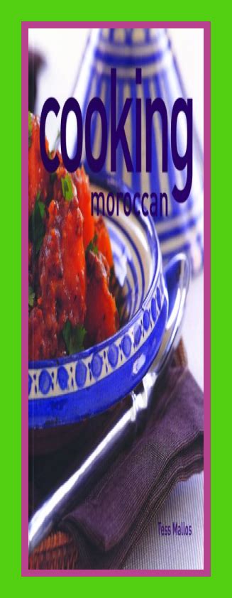 Cooking Moroccan Thunder Bay Cooking Epub