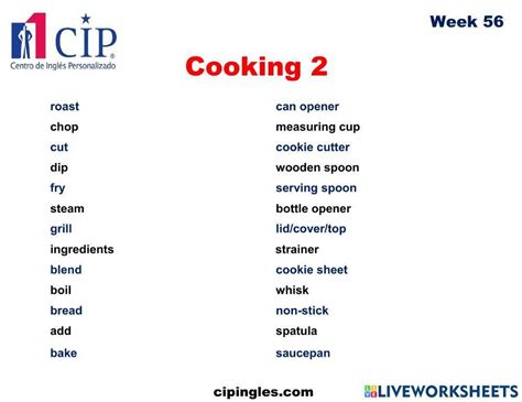 Cooking Proficiency: