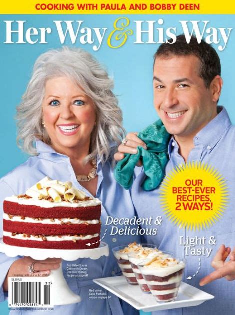 Cooking With Paula and Bobby Deen Her Way and His Way PDF