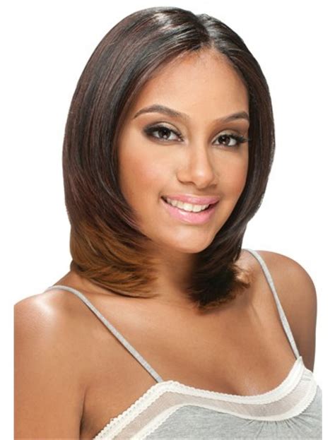 Cool Brown Straight Shoulder Length U Part Wigs