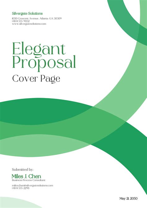 Cool Proposal Templates