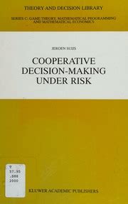 Cooperative Decision-Making Under Risk PDF