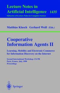 Cooperative Information Agents II. Learning PDF