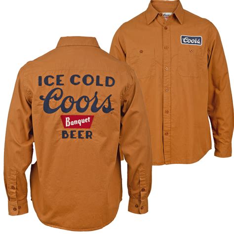 Coors Banquet Button Up Shirt: A Timeless Classic with a Refreshing Twist