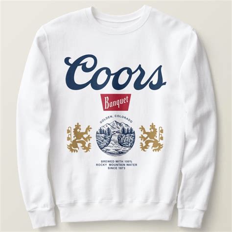 Coors Banquet Sweatshirt: A Refreshing Symbol of American Heritage