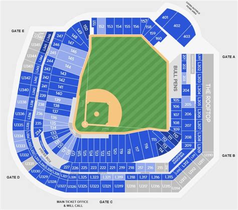 Coors Field Seating Chart