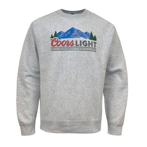 Coors Light Sweatshirt: The Perfect Way to Stay Comfortable and Stylish