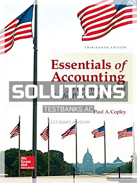 Copley Essentials Of Accounting Solutions PDF