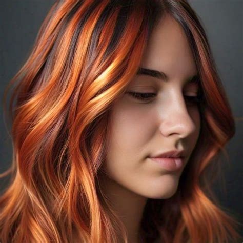 Copper Highlights: A Touch of Autumn's Warmth