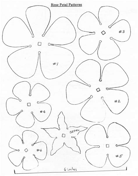 Copper Rose Template