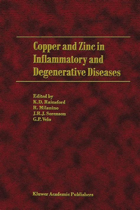 Copper and Zinc in Inflammatory and Degenerative Diseases 1st Edition Doc