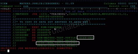 Copy Requested Disp Catlg To Already Cataloged Dataset