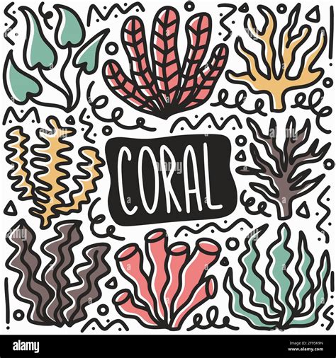 Coral Doodle