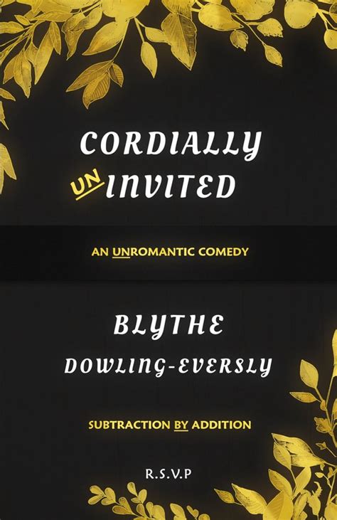 Cordially Uninvited Kindle Editon