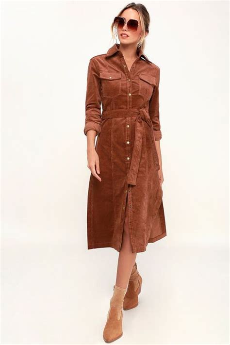 Corduroy Shirt Dress: The Ultimate Fall Fashion Staple