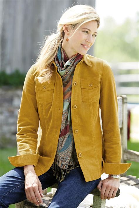 Corduroy Shirt Jackets for Women: A Timeless Fashion Staple