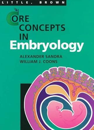 Core Concepts In Embryology PDF