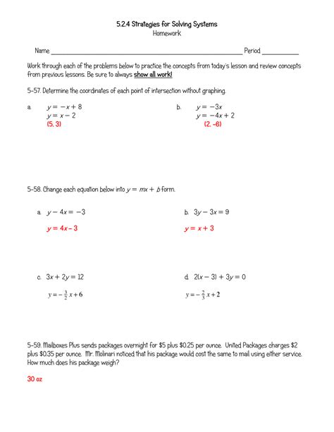 Core Connection Algebra 2 Answers Doc