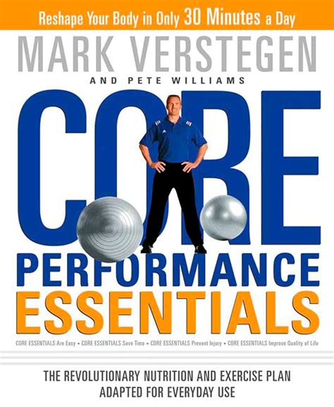 Core Performance Essentials The Revolutionary Nutrition and Exercise Plan Adapted for Everyday Use Kindle Editon