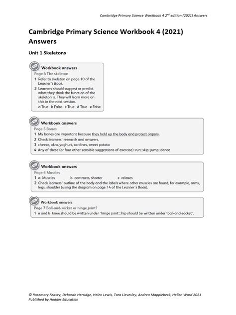 Core Science Stage 4 Answers Reader