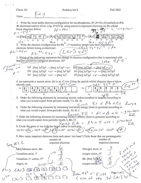 Core Teaching Resources Chemistry Practice Problem Answers Epub