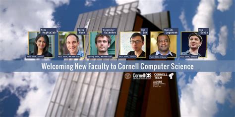 Cornell CS Faculty: A Renowned Institution Shaping the Future of Computing