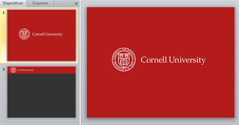Cornell University Powerpoint Template