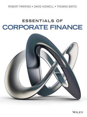 Corporate Finance 1st Edition Epub