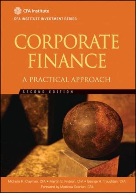 Corporate Finance A Practical Approach 2nd Edition Reader