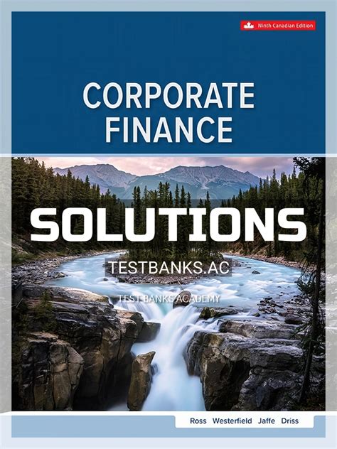 Corporate Finance Ross 9th Edition Solutions Reader