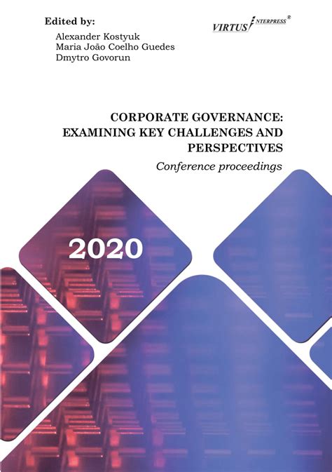 Corporate Governance Issue and Perspectives 1st Edition Reader