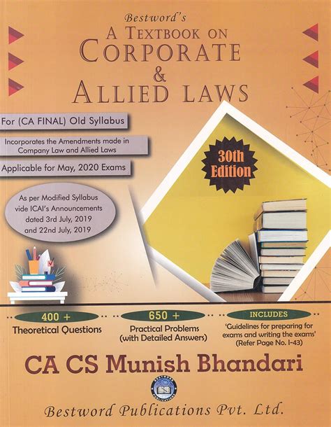 Corporate Laws 30th Edition PDF