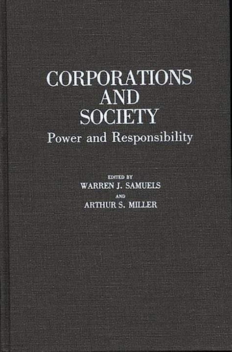 Corporations and Society Power and Responsibility Doc