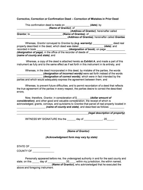 Correction deed california form Ebook Epub