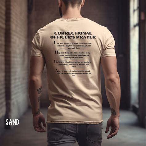 Correctional Officer T-Shirts: A Unified and Motivated Workforce