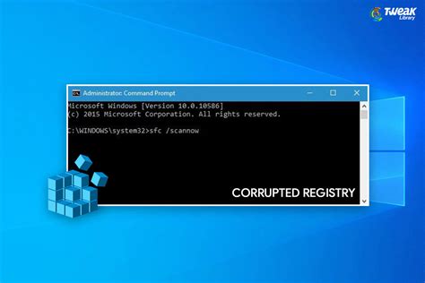 Corrupted Registry: