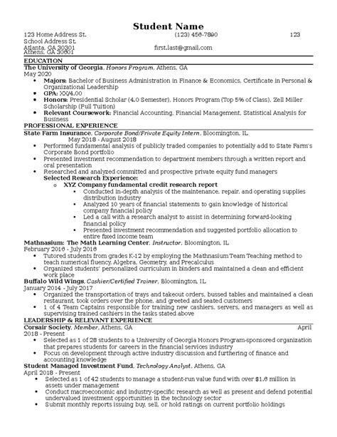 Corsair Resume Template