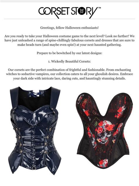 Corset Spirit Halloween: A Spooky Statement for Halloween 2023