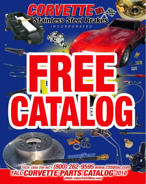 Corvette Parts Catalogue