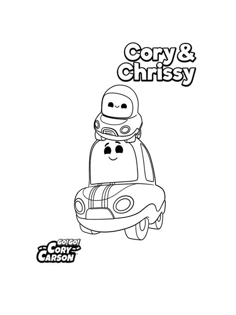 Cory Carson Coloring Pages Printable