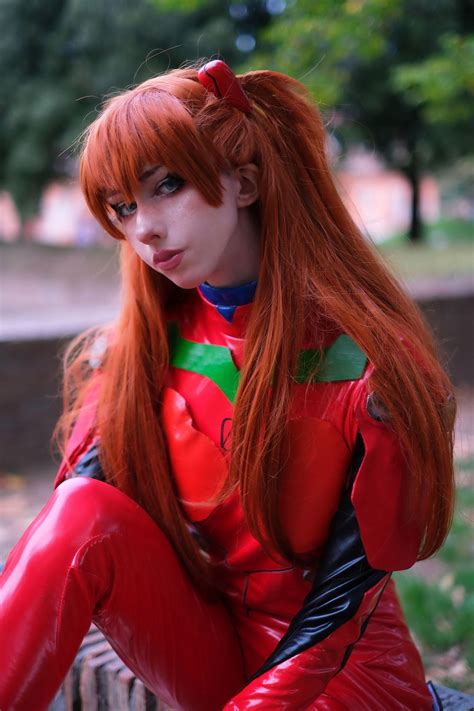 Cosplay asuka langley sōryū: