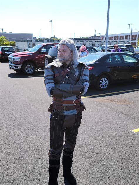 Cosplaying Geralt of Rivia