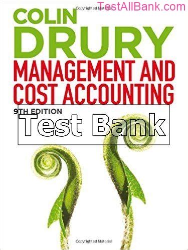 Cost Accounting 9th Edition Answer Key Kindle Editon